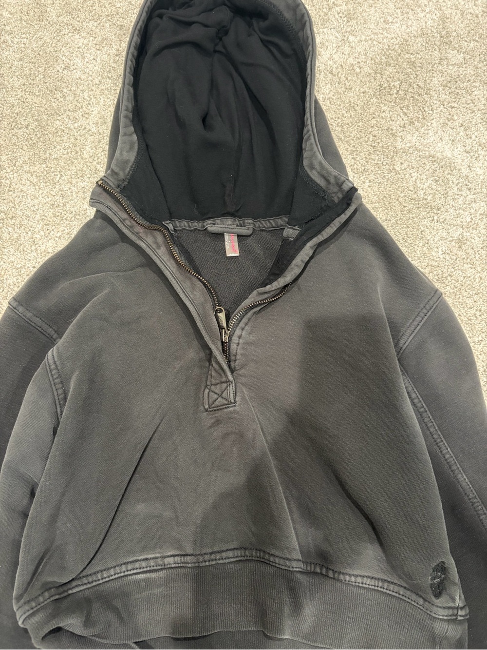 Free People Half-Zip Hoodie